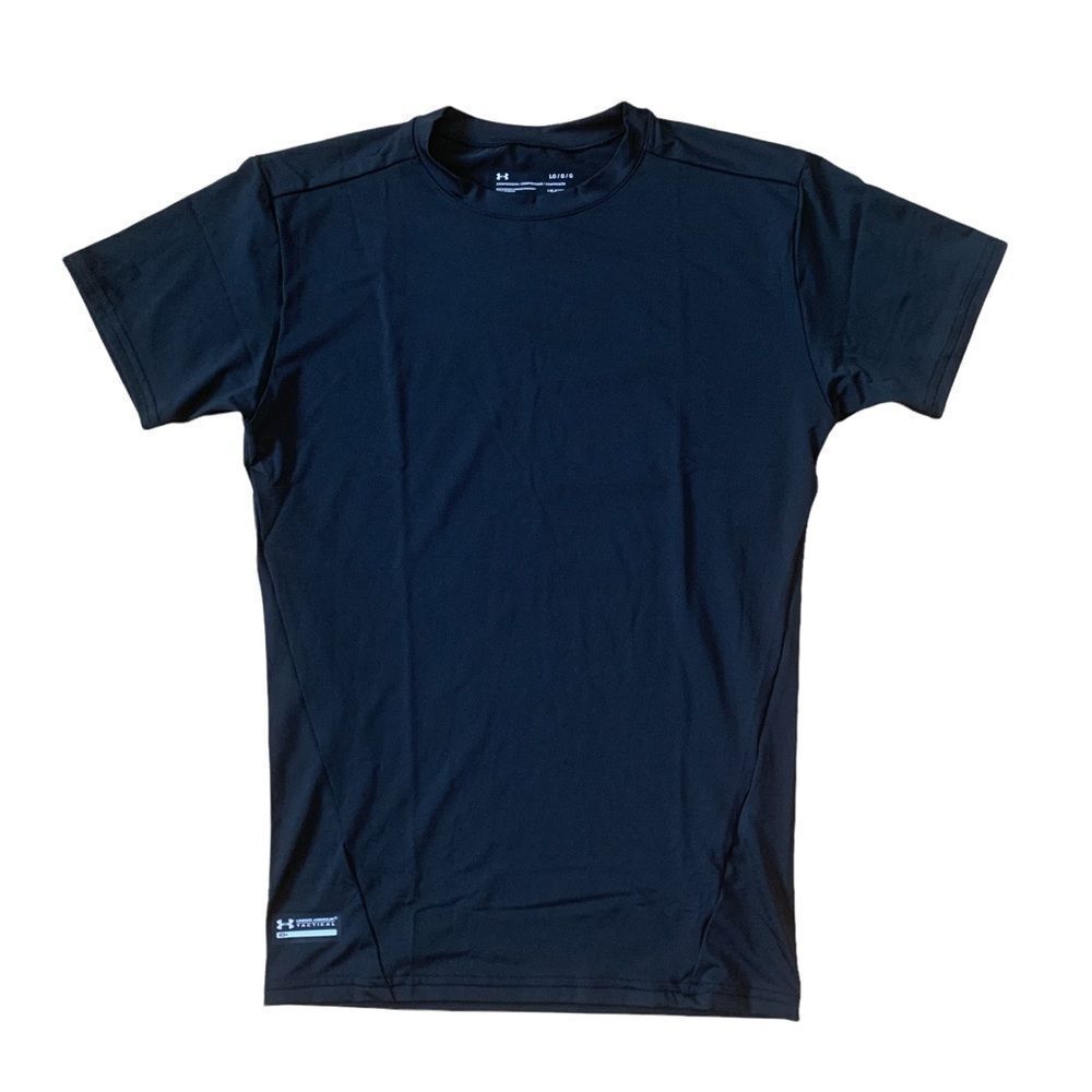 Black Under Armour Compression Tshirt Size Large